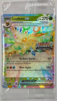 Pokémon Prismatic Evolutions Leafeon ex Stamped Promo 006/131 (Sealed)