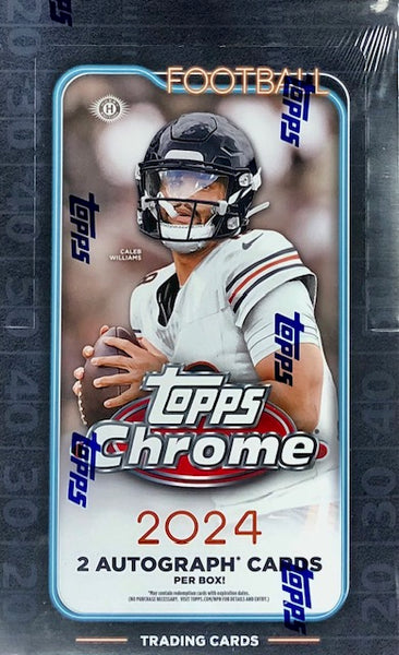 2024 Topps Chrome Football Hobby Box