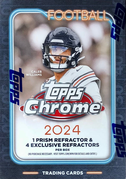 2024 Topps Chrome Football Blaster Box