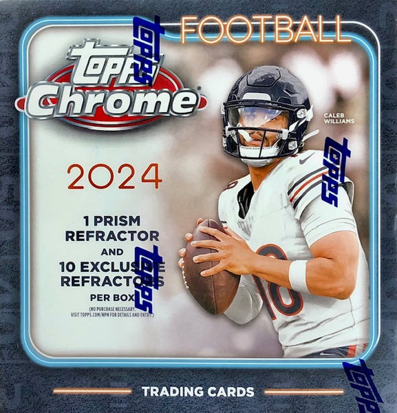 2024 Topps Chrome Football Mega Box