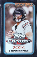 2024 Topps Chrome Football Hobby Pack