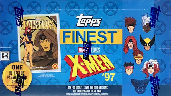 2025 Topps Finest X-Men '97 Hobby Box