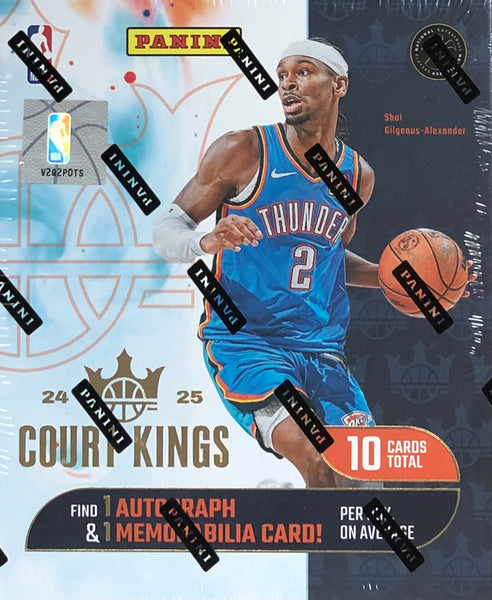 2024-25 Panini Court Kings Basketball Hobby Box