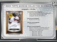 2023 Topps Museum Collection Baseball Hobby Box