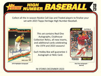 2023 Topps Heritage High Number Baseball Hobby Box