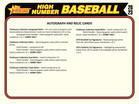 2023 Topps Heritage High Number Baseball Hobby Box