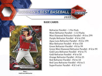 2023 Bowman's Best Baseball Hobby Box (2 Mini Boxes)