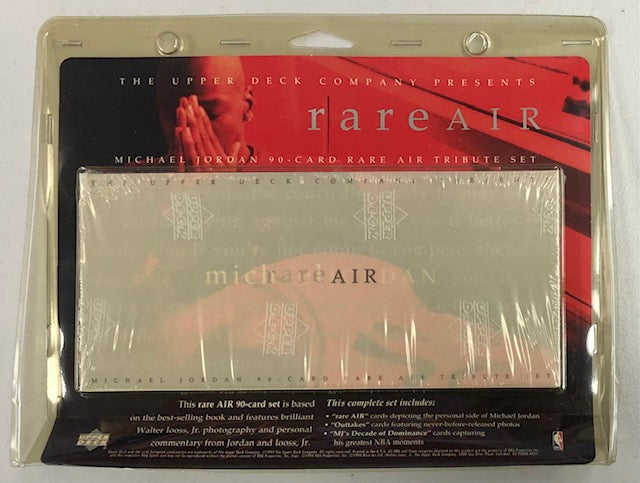 Retailer Upper Deck Michael Jordan Rare Air Factory Sealed Tribute Set