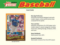 2024 Topps Heritage Baseball Hobby Pack