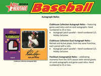 2024 Topps Heritage Baseball Hobby Pack