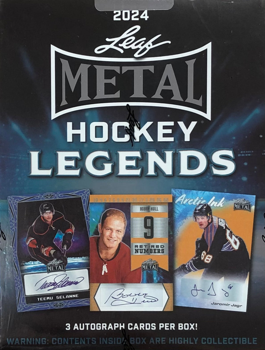 2024 Leaf Metal Hockey Legends Hobby Box Baseball Dreams & Memories