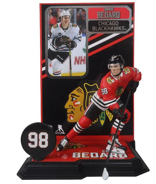 Chicago Blackhawks Connor Bedard (Red Jersey) NHL 7" Mcfarlane SportsPicks Action Figure