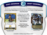 2023 Bowman Draft Baseball Jumbo Hobby Box