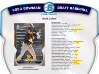 2023 Bowman Draft Baseball Jumbo Hobby Box