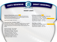 2023 Bowman Draft Baseball Super Jumbo Hobby Box