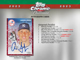 2023 Topps Chrome Platinum Anniversary Baseball Hobby Pack