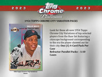 2023 Topps Chrome Platinum Anniversary Baseball Hobby Pack