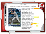 2024 Bowman Baseball Hobby Pack