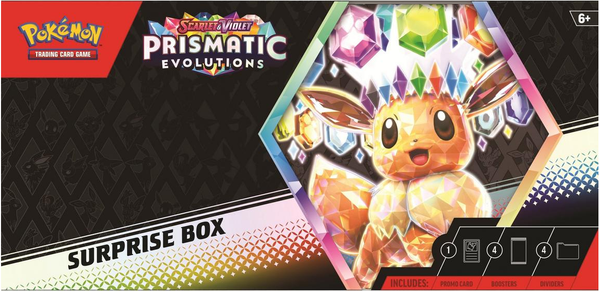 Pokémon TCG: Scarlet & Violet Prismatic Evolutions Surprise Box