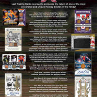 2021-22 Leaf Lumber Hockey Hobby Box