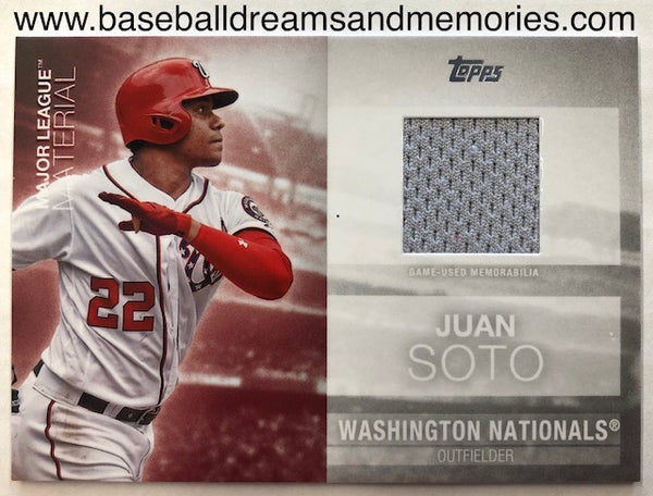 Juan Soto Autographed Washington Nationals Red Authentic Baseball Jersey -  BAS