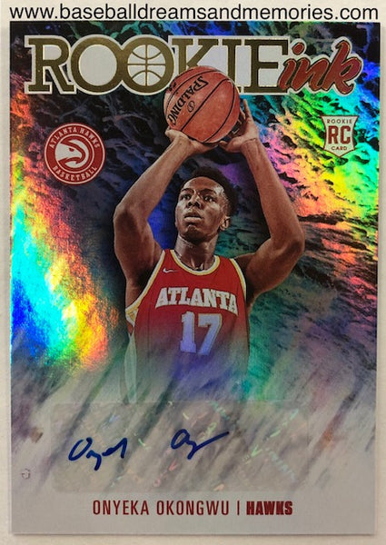 2020-21 Panini Hoops Onyeka Okongwu Rookie Ink Autograph Card