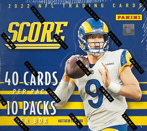 2022 Panini Score Football Hobby Box