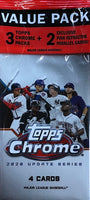 2020 Topps Chrome Baseball Update Series Value Pack