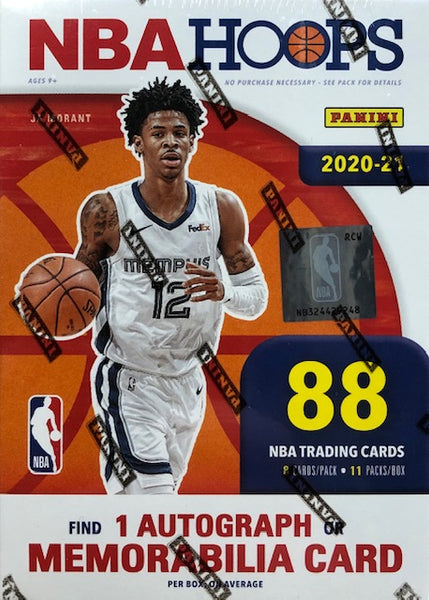 2020-21 Panini NBA Hoops Basketball Blaster Box