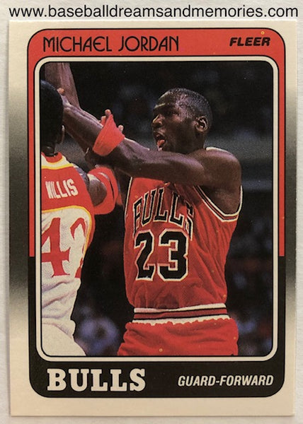 1988 Fleer Michael Jordan Card