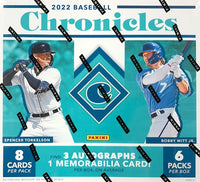 2022 Panini Chronicles Baseball Hobby Box