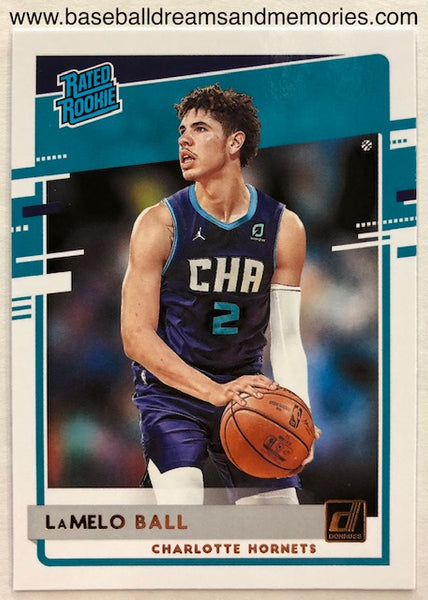 2020-21 Panini Donruss LaMelo Ball Rated Rookie Card