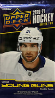 2020-21 Upper Deck Hockey Series 2 Hobby Pack