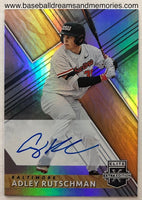 2019 Panini Elite Extra Edition Adley Rutschman Autograph Card (On Card Autograph Version)