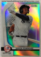 2020 Bowman Sterling Jasson Dominguez Bowman Sterling Prospects Refractor Card