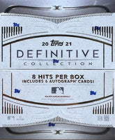 2021 Topps Definitive Collection Baseball Hobby Box