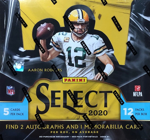 PANINI 2020 SELECT on sale MEGA BOX