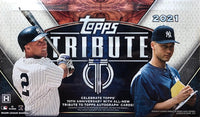 2021 Topps Tribute Baseball Hobby Box