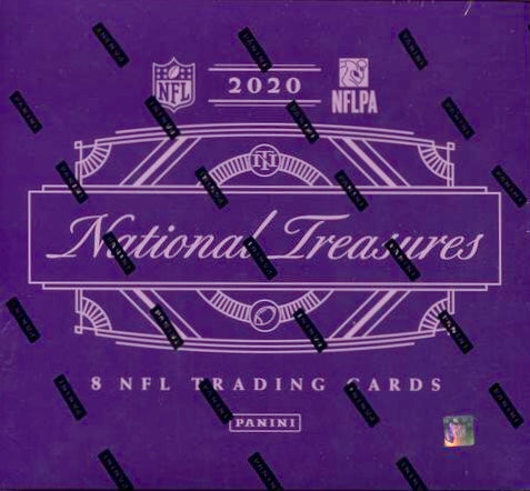 2020 Panini National Treasures Football Hobby Box