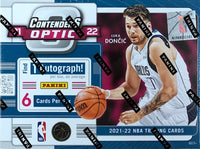 2021-22 Panini Contenders Optic Basketball Hobby Box