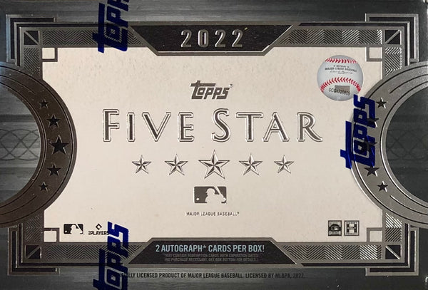 2022 Topps Five Star Baseball Hobby Box