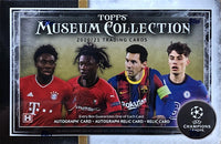 2020-21 Topps Museum Collection UEFA Champions League Soccer Hobby Box