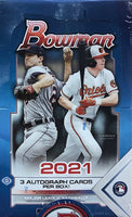 2021 Bowman Baseball Jumbo Hobby Box