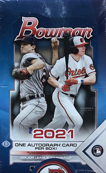 2021 Bowman Baseball Hobby Box