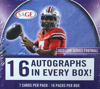 2023 Sage Low Series Football Hobby Box