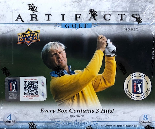 2021 Upper Deck Artifacts Golf Hobby Box