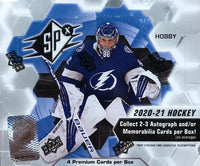 2020-21 Upper Deck SPX Hockey Hobby Box