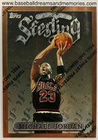 1996-97 Topps Finest Sterling Michael Jordan Card