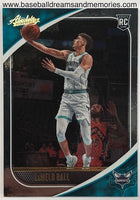 2020-21 Panini Absolute Memorabilia Lamelo Ball Rookie Card