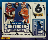 2021 Panini Contenders Draft Picks Football Hobby Box